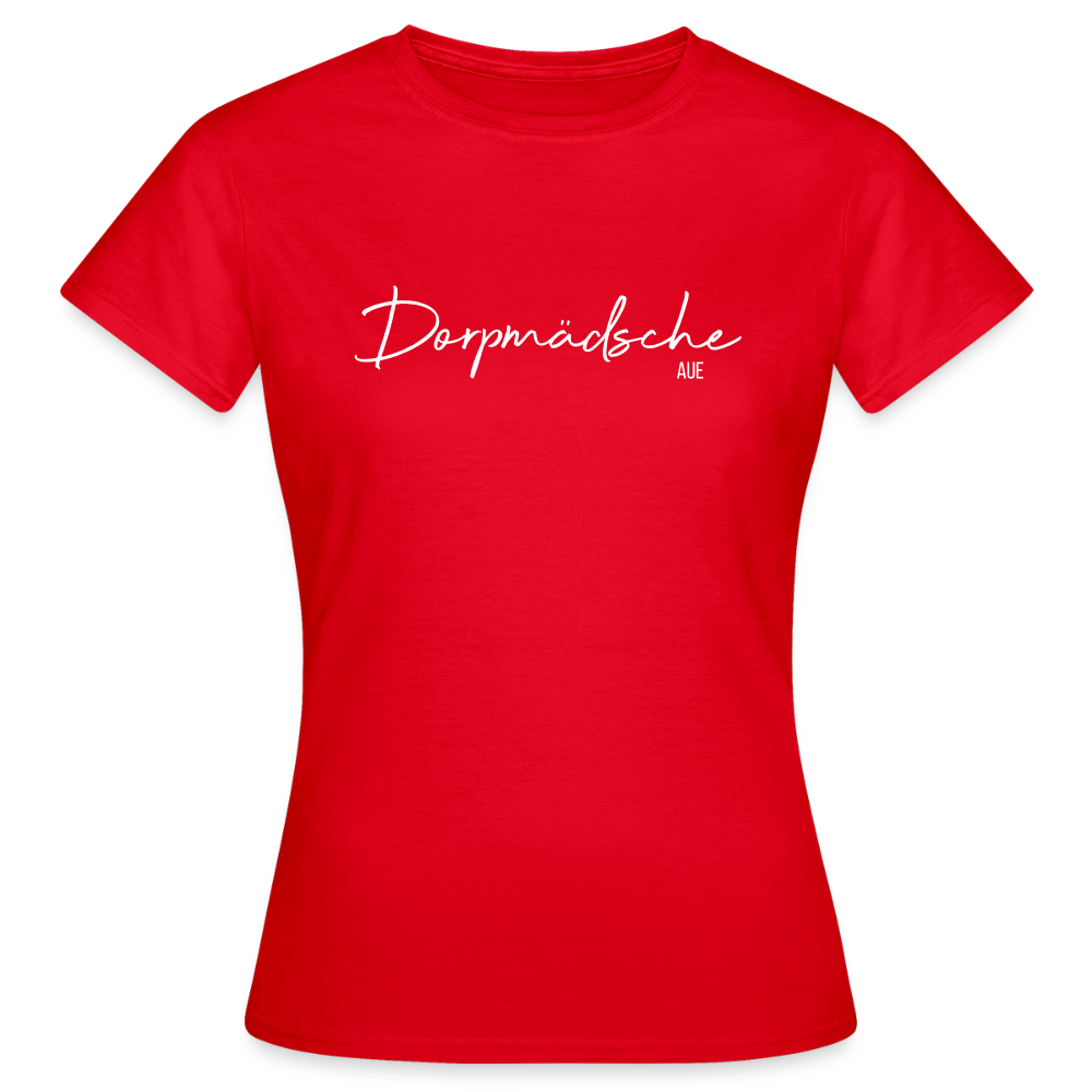 T-Shirt | Dorpmädsche Aue Klassik | Mädsche - Rot