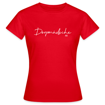 T-Shirt | Dorpmädsche Aue Klassik | Mädsche - Rot