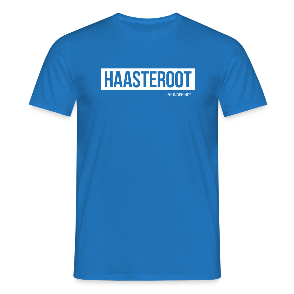 T-Shirt | Haasteroot Klassik | Manns-Lüü - Royalblau