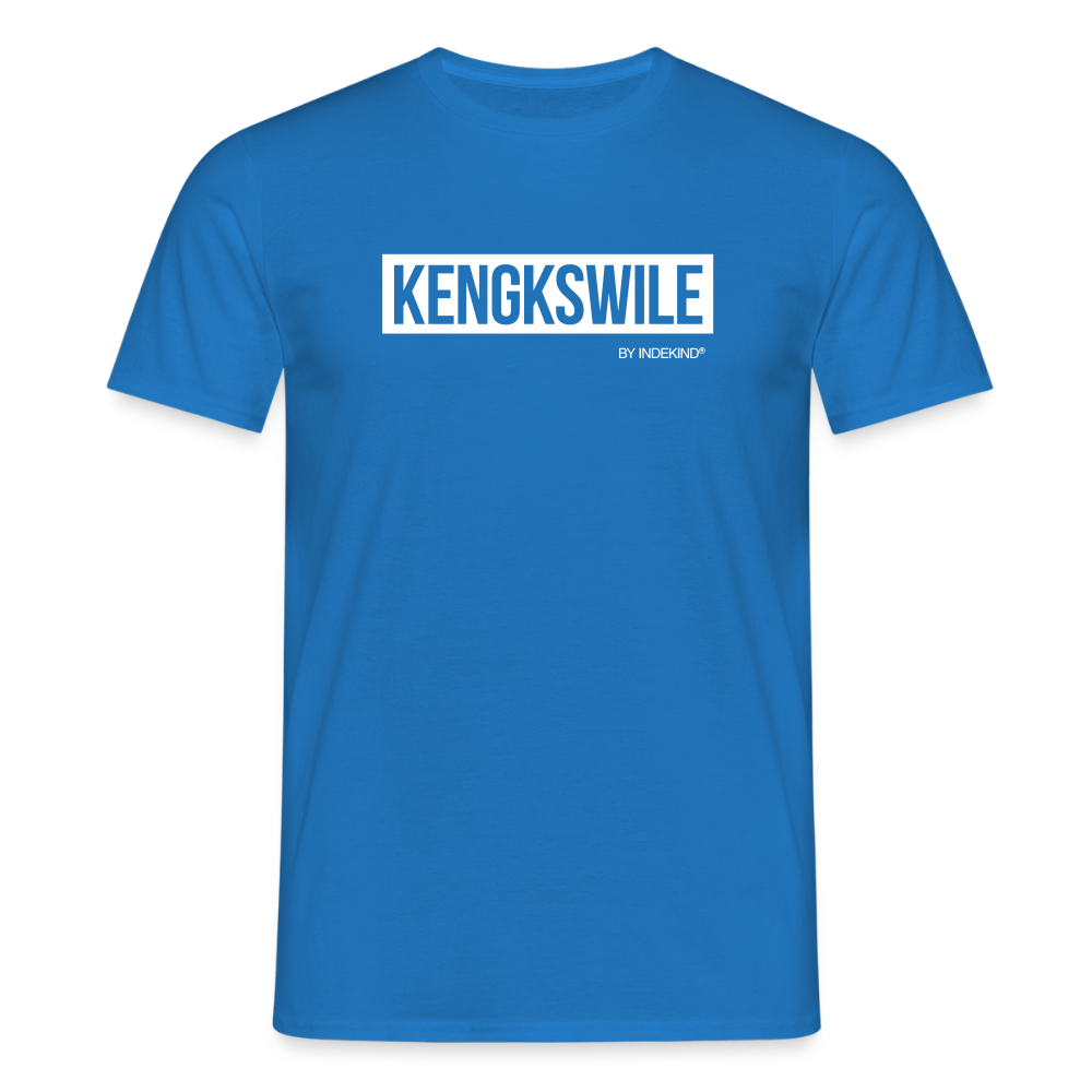 T-Shirt | Kengkswile Klassik | Manns-Lüü - Royalblau
