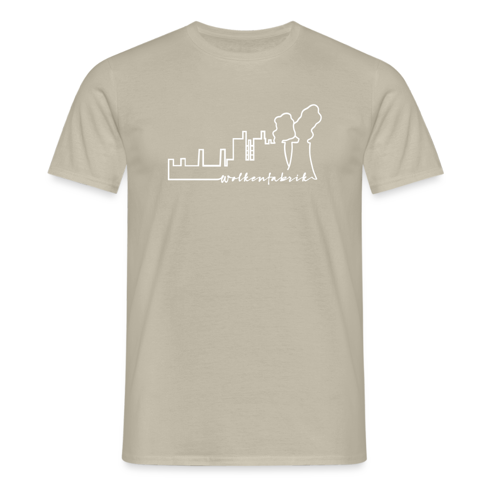 T-Shirt | Wolkenfabrik | Manns-Lüü - Sandbeige