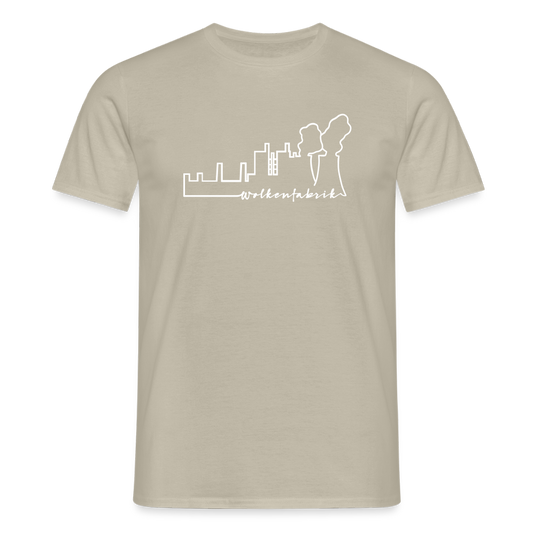 T-Shirt | Wolkenfabrik | Manns-Lüü - Sandbeige