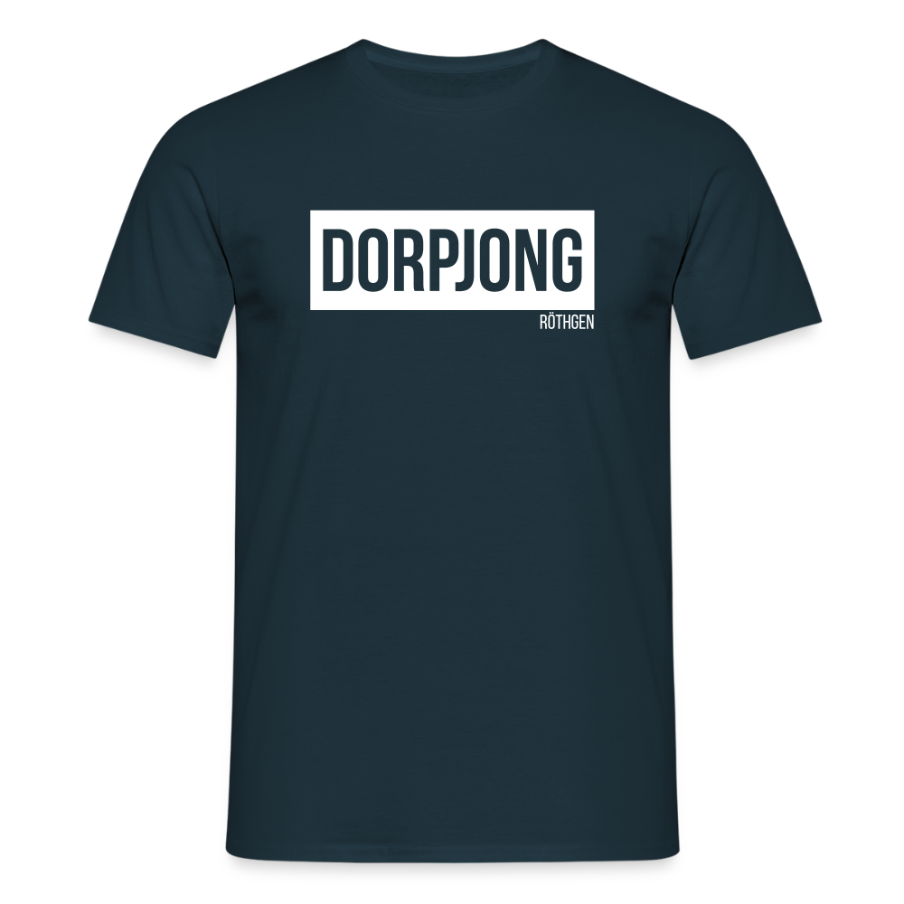 T-Shirt | Dorpjong Röthgen Klassik | Manns-Lüü - Navy