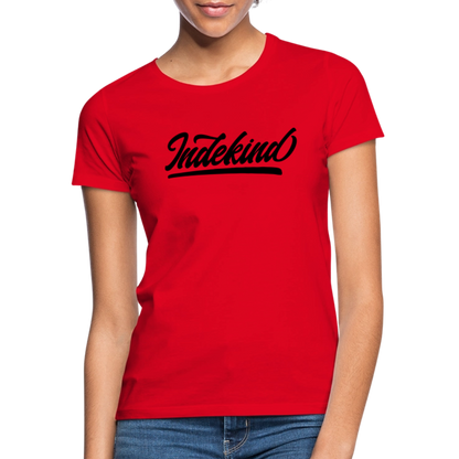 T-Shirt | Indekind Klassik | Mädsche - Rot