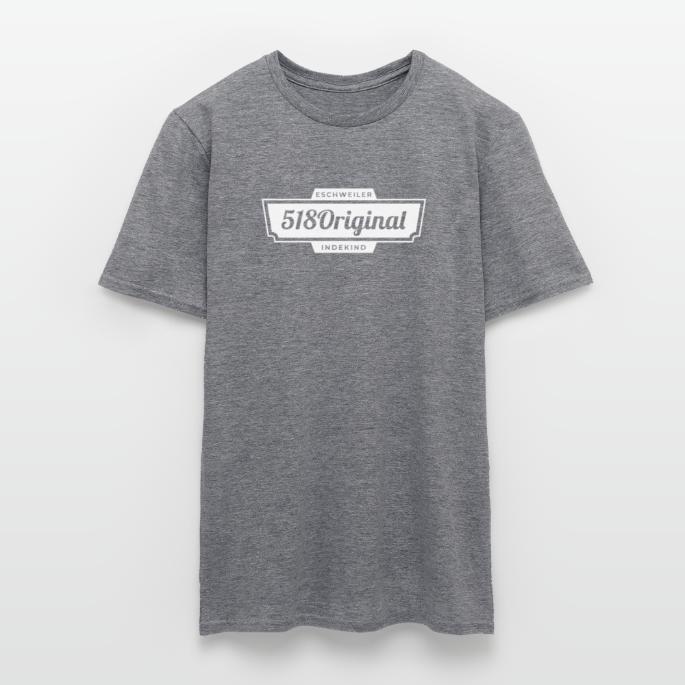 T-Shirt | 518Original | Manns-Lüü - Graphit meliert