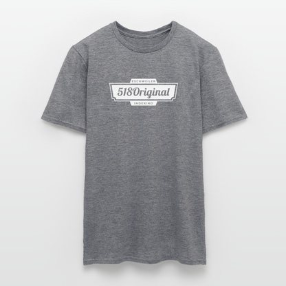 T-Shirt | 518Original | Manns-Lüü - Graphit meliert