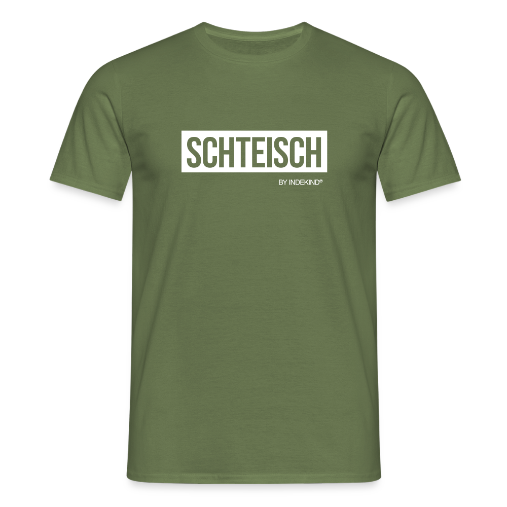 T-Shirt | Schteisch Klassik | Manns-Lüü - Militärgrün