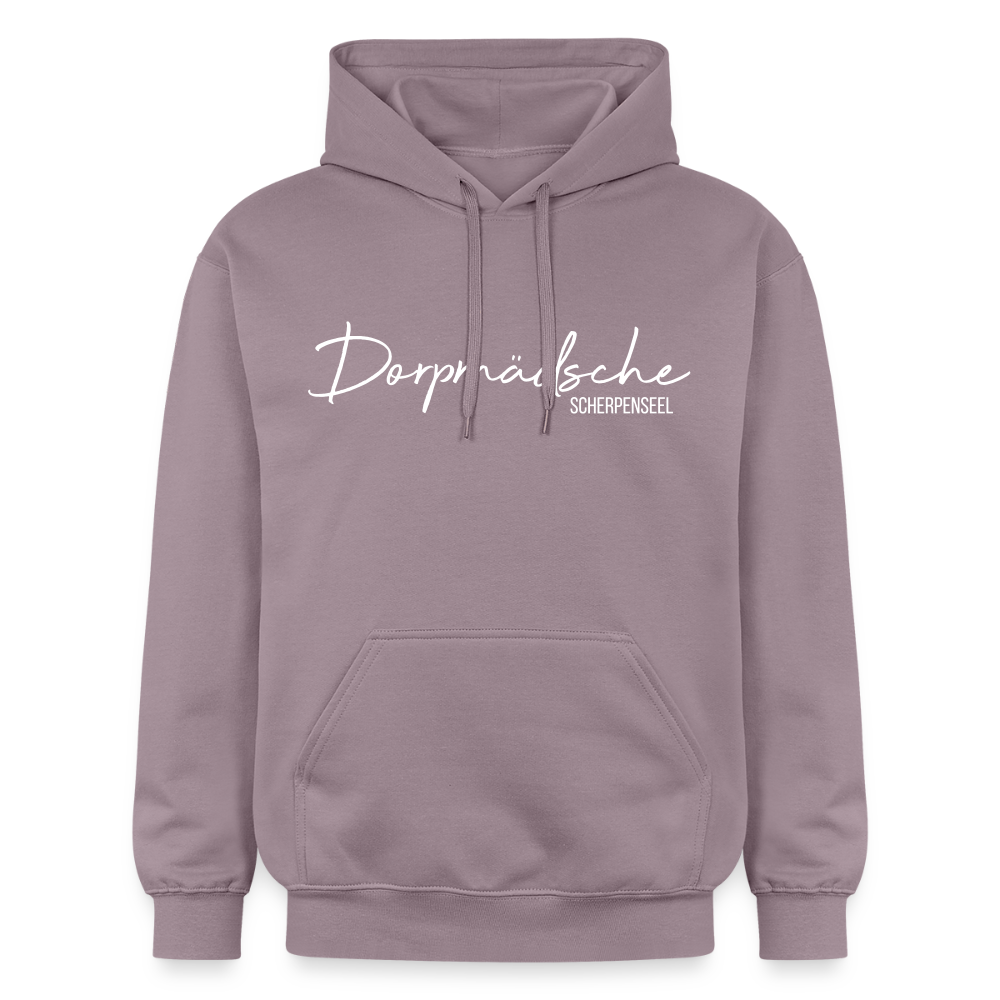 Hoodie | Dorpmädsche Scherpenseel Premium | Mädsche - Lilagrau 