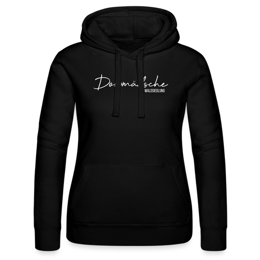 Hoodie | Dorpmädsche Waldsiedlung Premium | Mädsche - Schwarz