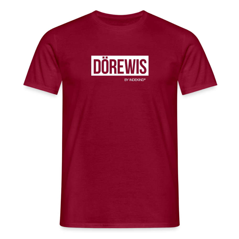 T-Shirt | Dörewis Klassik | Manns-Lüü - Ziegelrot
