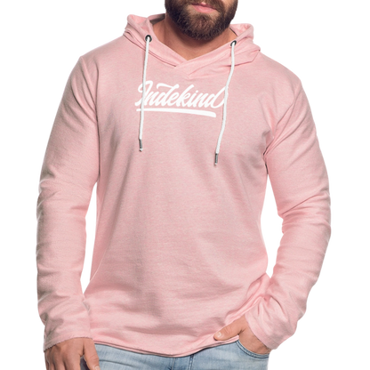 Hoodie | Indekind Light | Fü allemoole - Rosa-Creme meliert