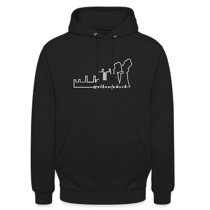 Hoodie I Wolkenfabrik I Fü allemoole - Schwarz