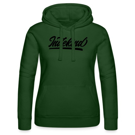 Hoodie | Indekind Premium | Mädsche - Flaschengrün