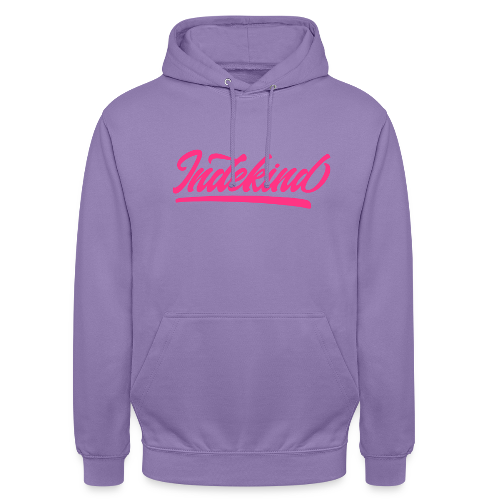 Hoodie | Indekind Neon Pink Klassik | Fü allemoole - Lavendel
