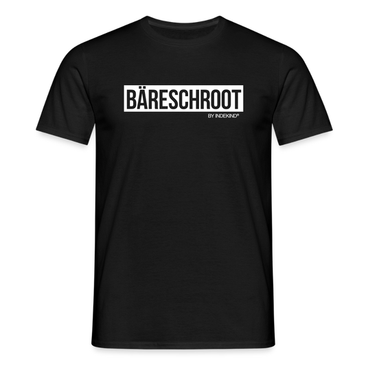 T-Shirt | Bäreschroot Klassik | Manns-Lüü - Schwarz