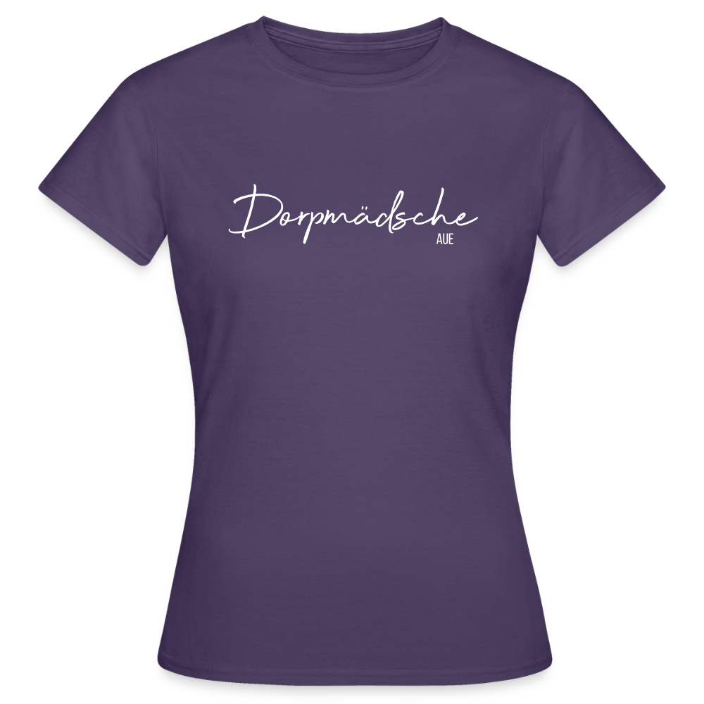 T-Shirt | Dorpmädsche Aue Klassik | Mädsche - Dunkellila