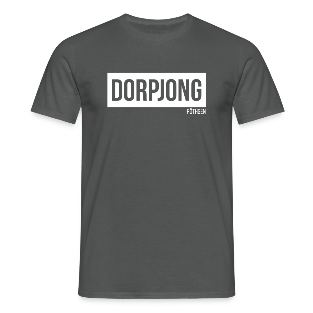 T-Shirt | Dorpjong Röthgen Klassik | Manns-Lüü - Anthrazit