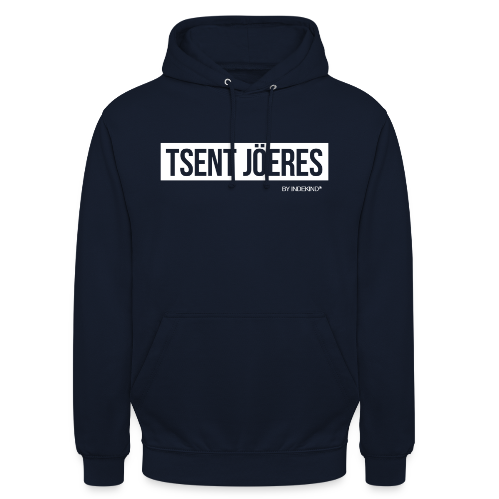 Hoodie | Tsent Jöeres Klassik | Fü allemoole - Navy