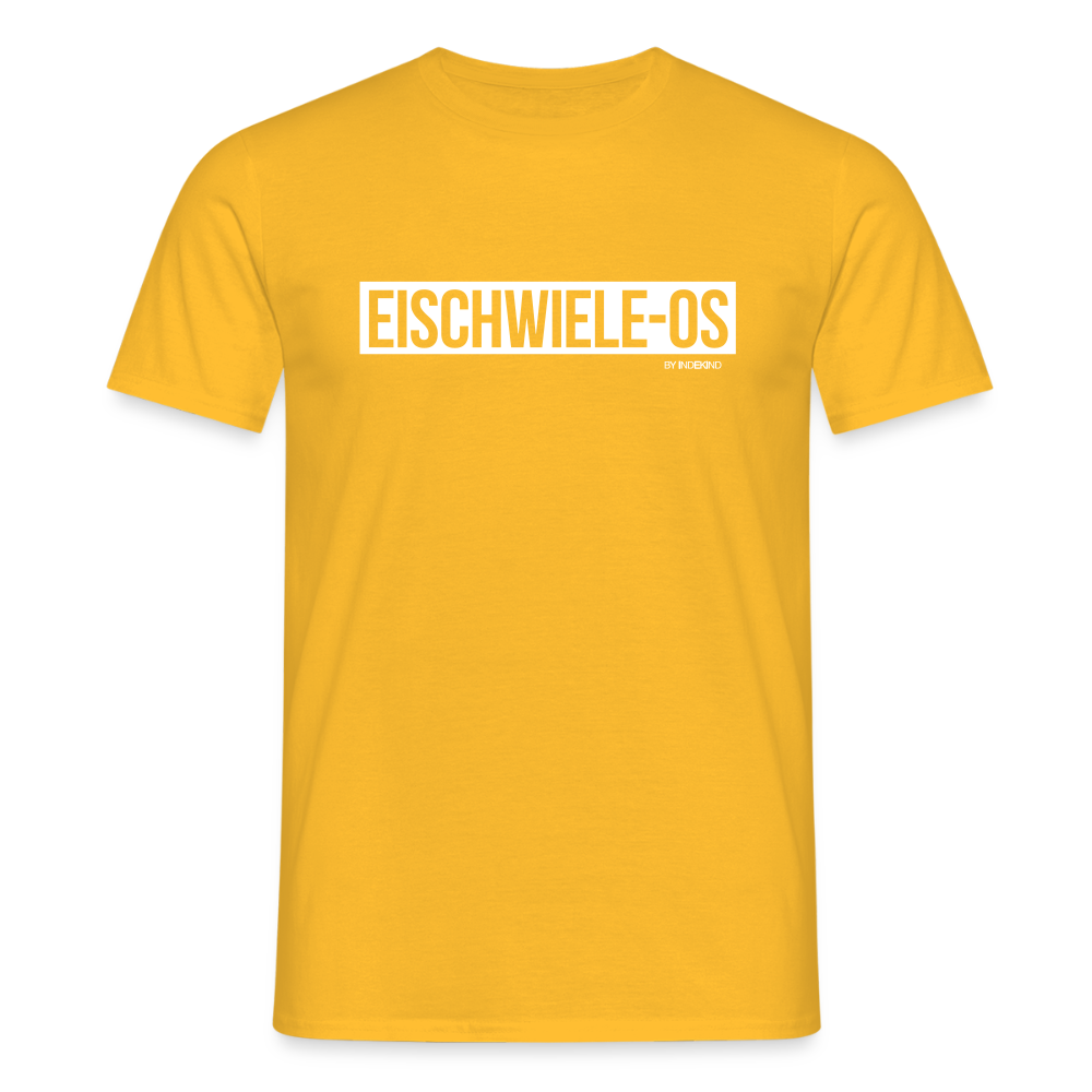 T-Shirt | Eischwiele-Os Klassik | Manns-Lüü - Gelb