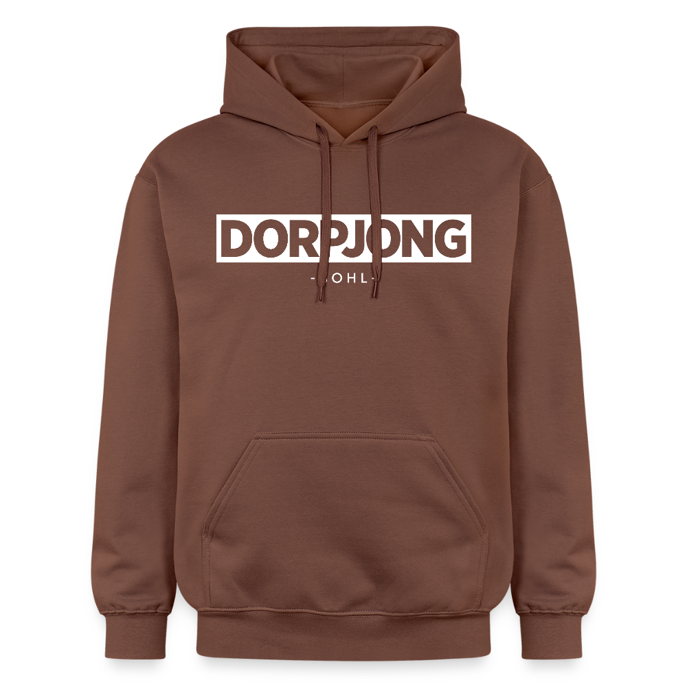 Hoodie | Dorpjong Bohl Premium | Manns-Lüü - Kakao