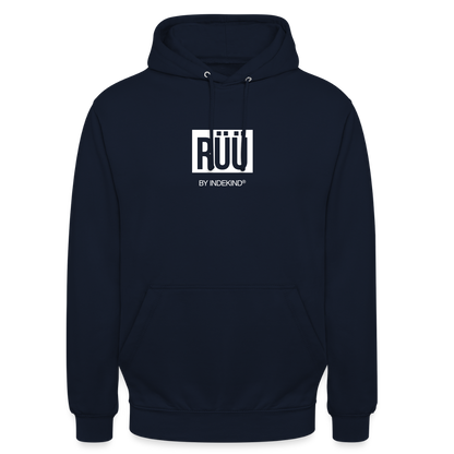 Hoodie | Rüü Klassik | Fü allemoole - Navy