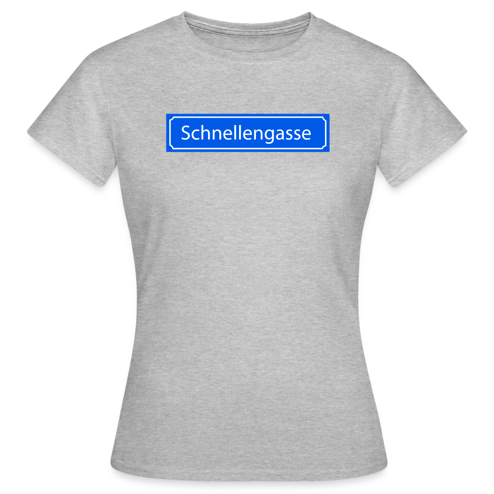 T-Shirt | Schnellengasse | Mädsche - Grau meliert