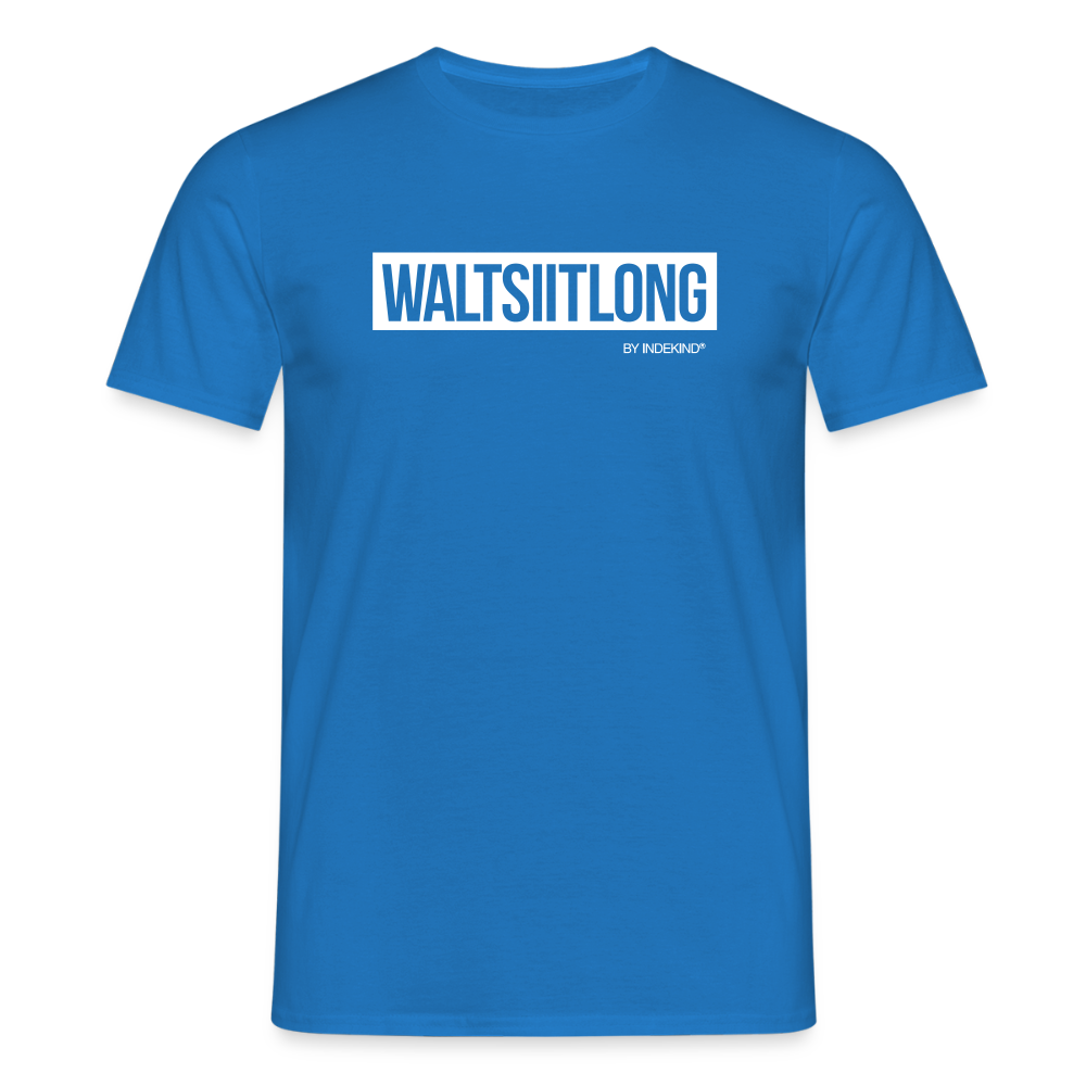 T-Shirt | Waltsiitlong Klassik | Manns-Lüü - Royalblau