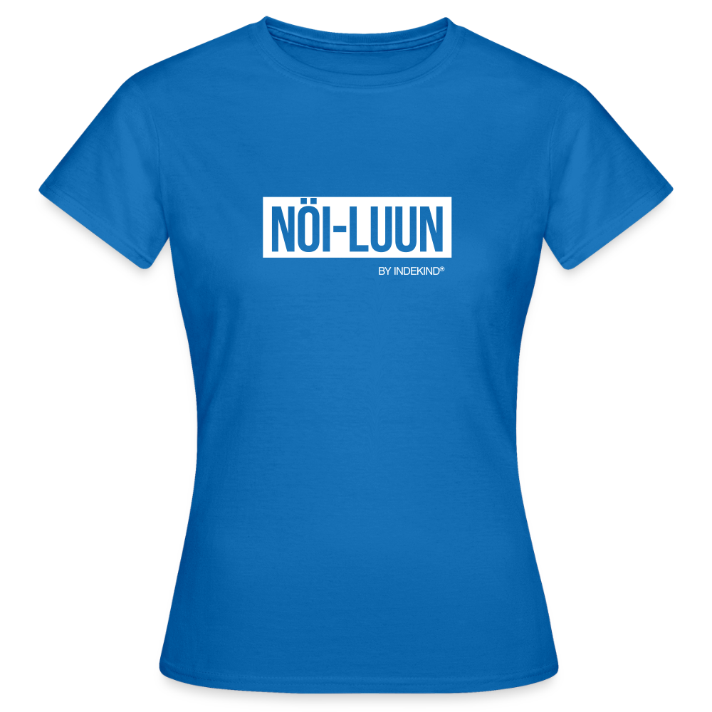 T-Shirt | Nöi-Luun Klassik | Mädsche - Royalblau
