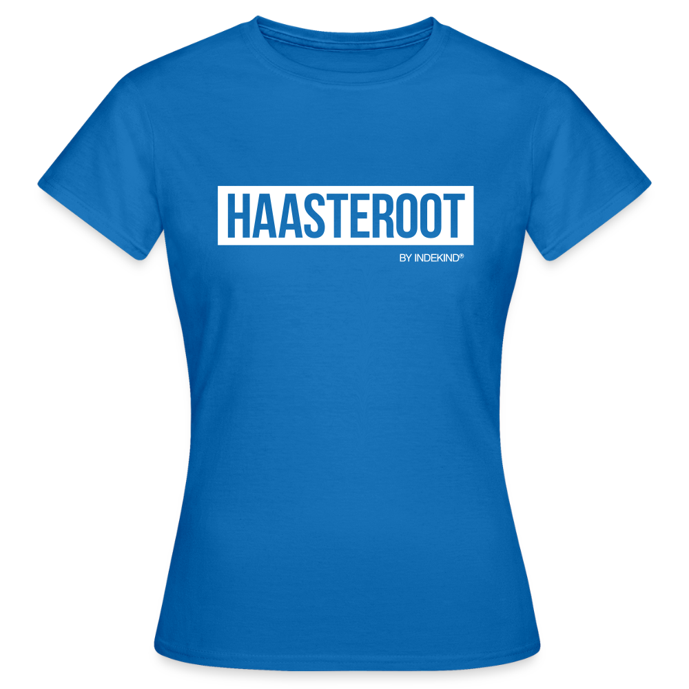 T-Shirt | Haasteroot Klassik | Mädsche - Royalblau