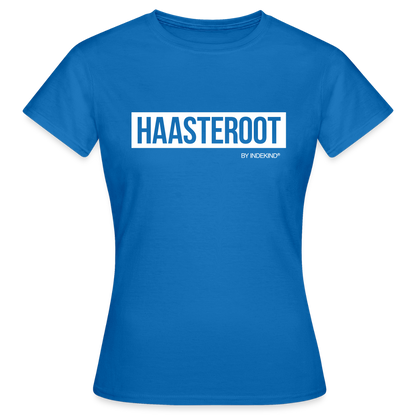 T-Shirt | Haasteroot Klassik | Mädsche - Royalblau