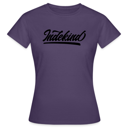 T-Shirt | Indekind Klassik | Mädsche - Dunkellila