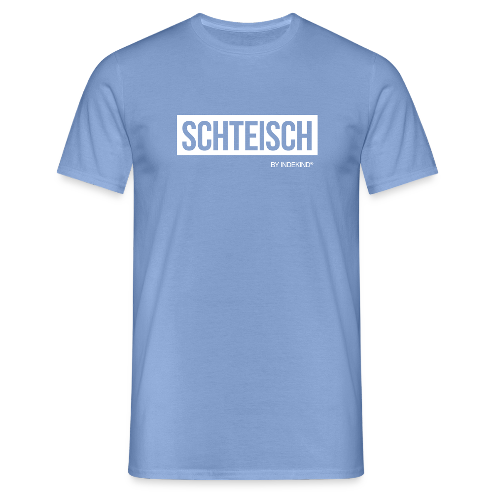 T-Shirt | Schteisch Klassik | Manns-Lüü - Carolina Blue
