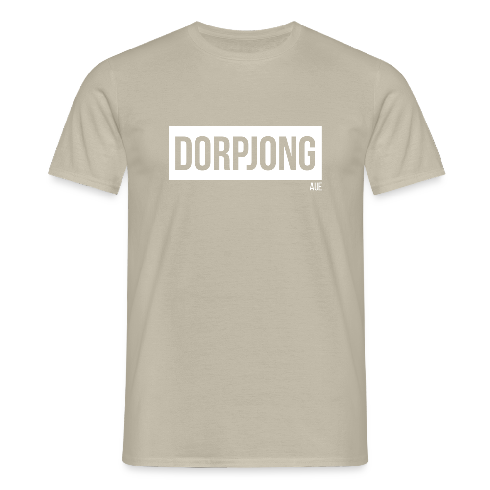 T-Shirt | Dorpjong Aue Klassik | Manns-Lüü - Sandbeige