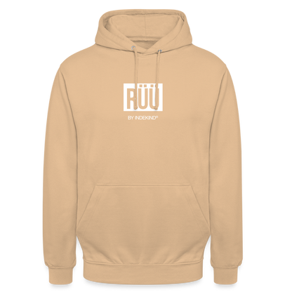 Hoodie | Rüü Klassik | Fü allemoole - Pfirsich