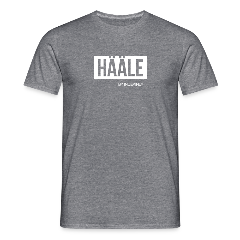 T-Shirt | Hääle Klassik | Manns-Lüü - Graphit meliert