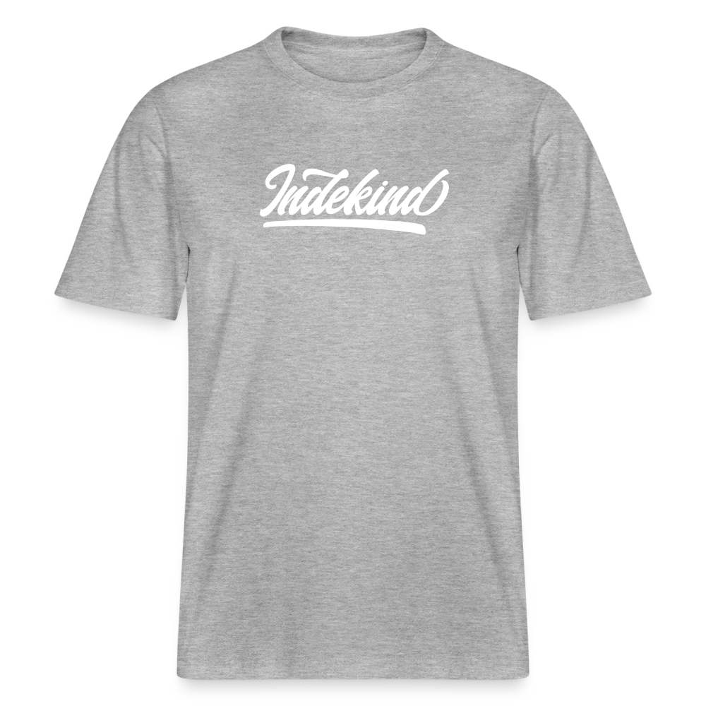 T-Shirt | Indekind Klassik | Manns-Lüü | Organic - Grau meliert