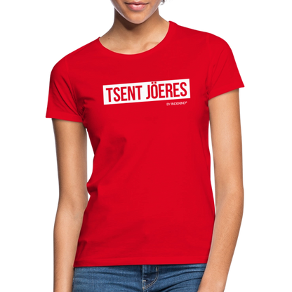 T-Shirt | Tsent Jöeres Klassik | Mädsche - Rot