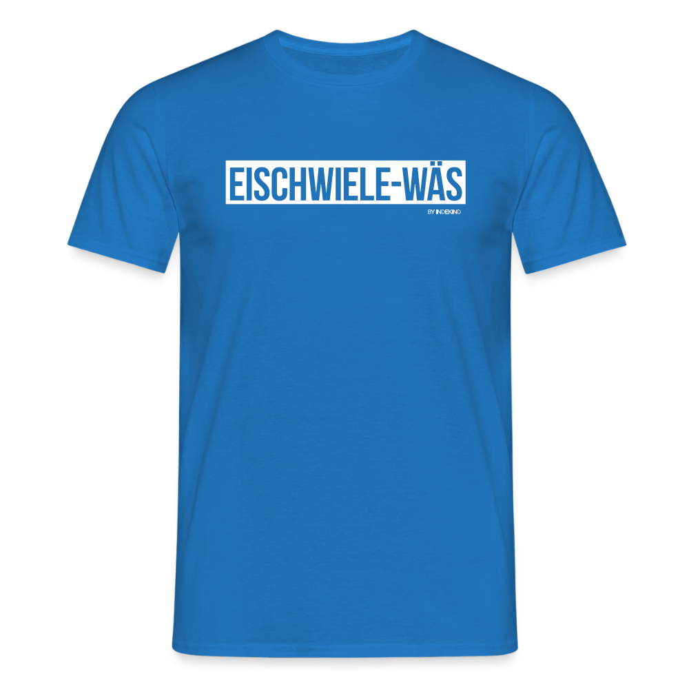 T-Shirt | Eischwiele-Wäs Klassik | Manns-Lüü - Royalblau