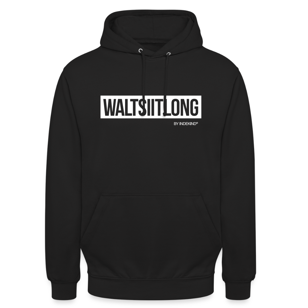Hoodie | Waltsiitlong Klassik | Fü allemoole - Schwarz