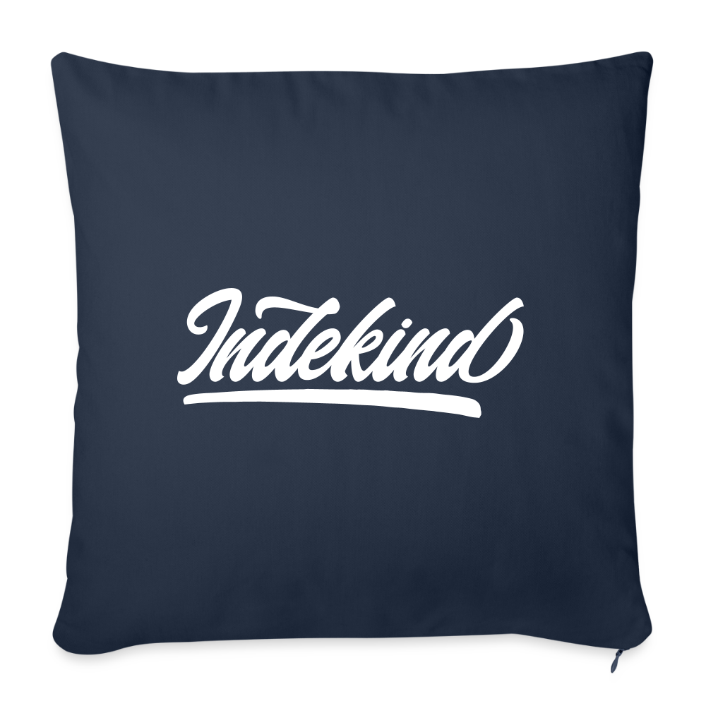 Sofakissen mit Füllung | Indekind Klassik | 44 x 44 cm - Navy