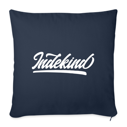Sofakissen mit Füllung | Indekind Klassik | 44 x 44 cm - Navy