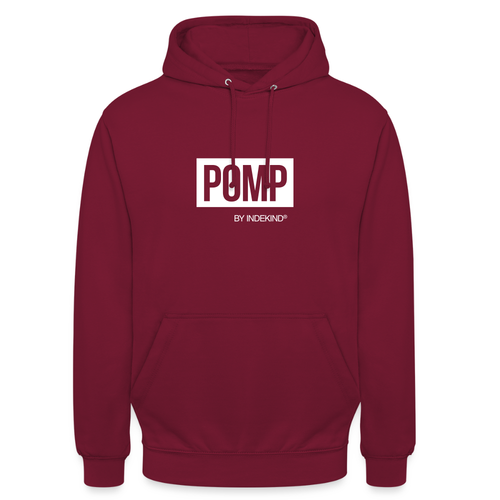 Hoodie | Pomp Klassik | Fü allemoole - Bordeaux