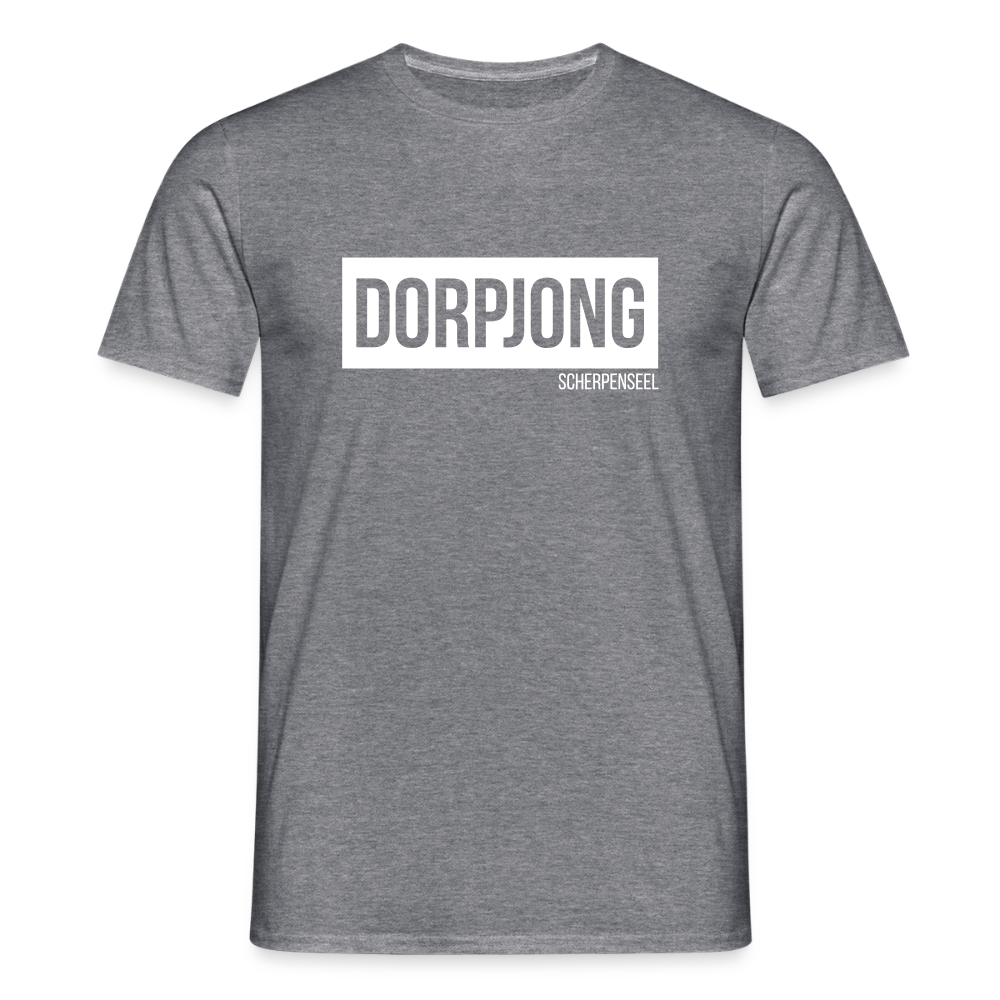 T-Shirt | Dorpjong Scherpenseel Klassik | Manns-Lüü - Graphit meliert