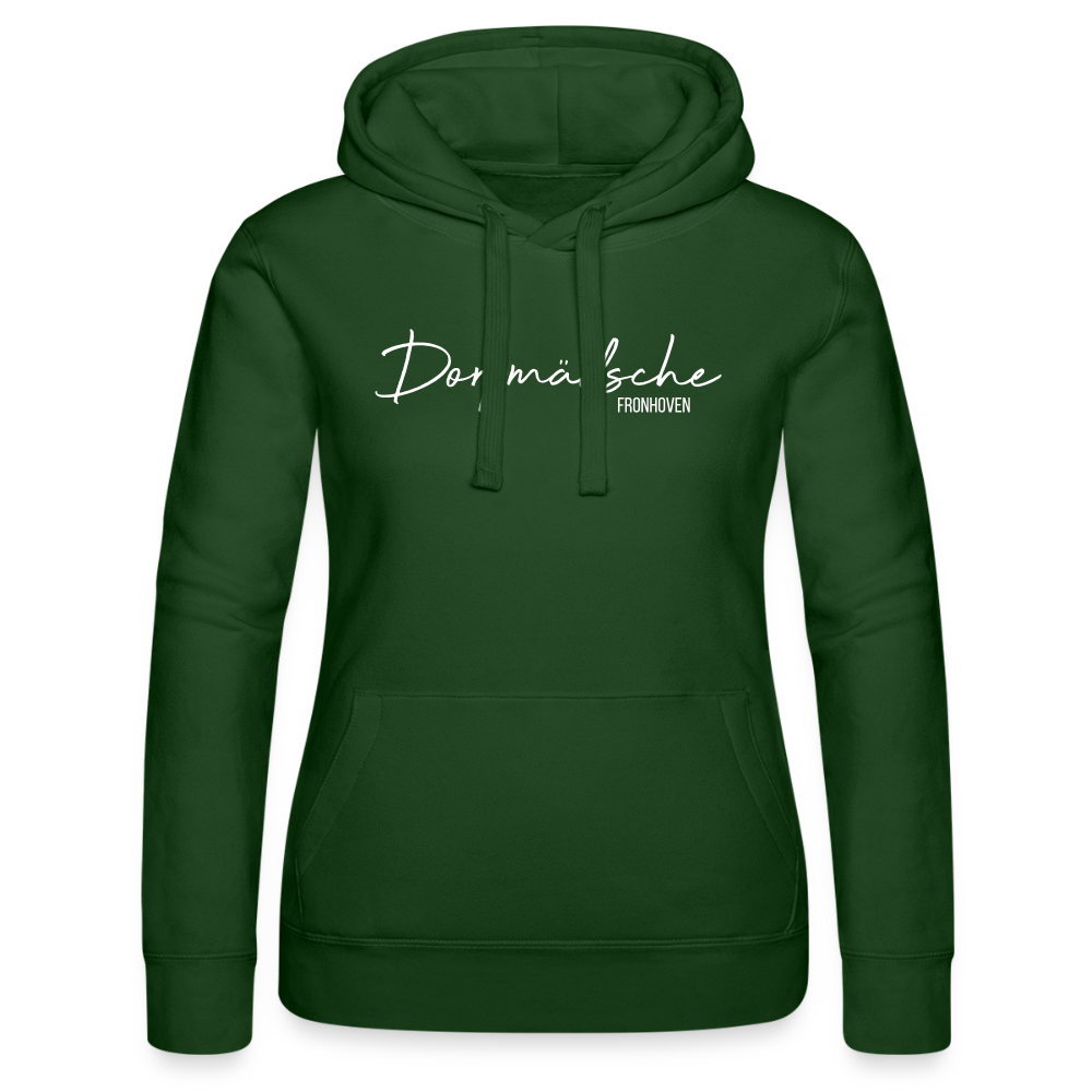 Hoodie | Dorpmädsche Fronhoven Premium | Mädsche - Flaschengrün