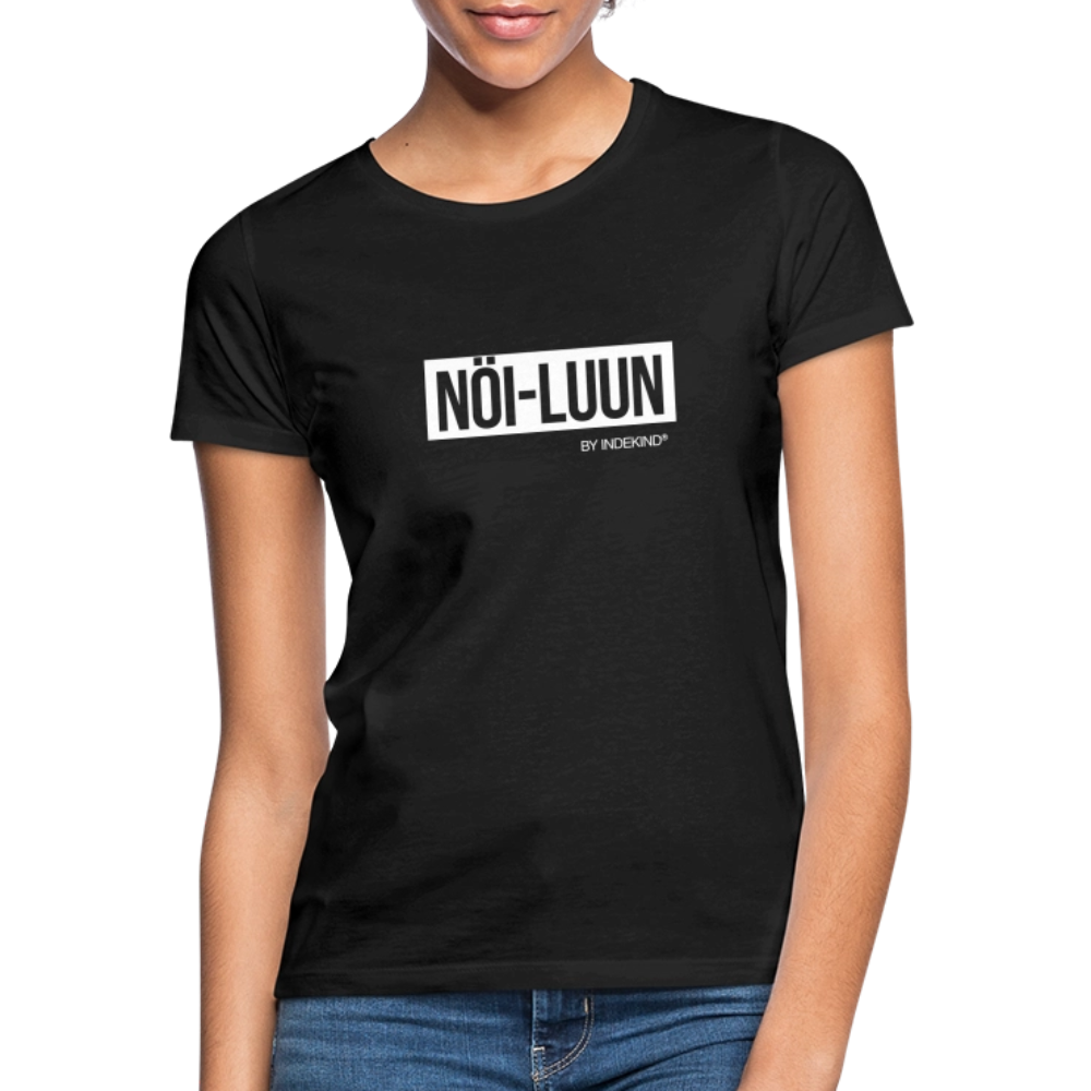 T-Shirt | Nöi-Luun Klassik | Mädsche - Schwarz