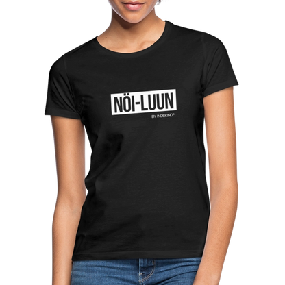 T-Shirt | Nöi-Luun Klassik | Mädsche - Schwarz