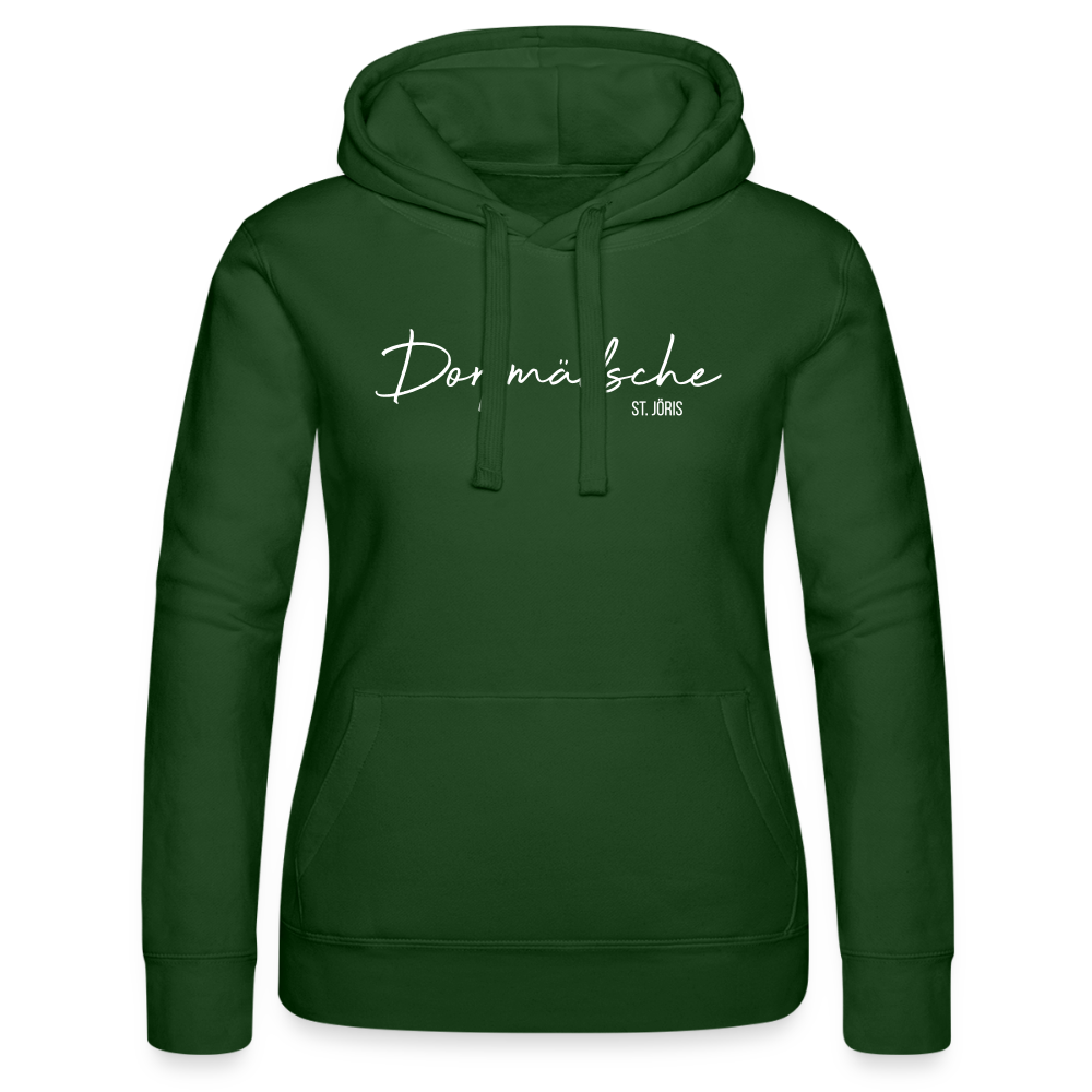 Hoodie | Dorpmädsche St. Jöris Premium | Mädsche - Flaschengrün