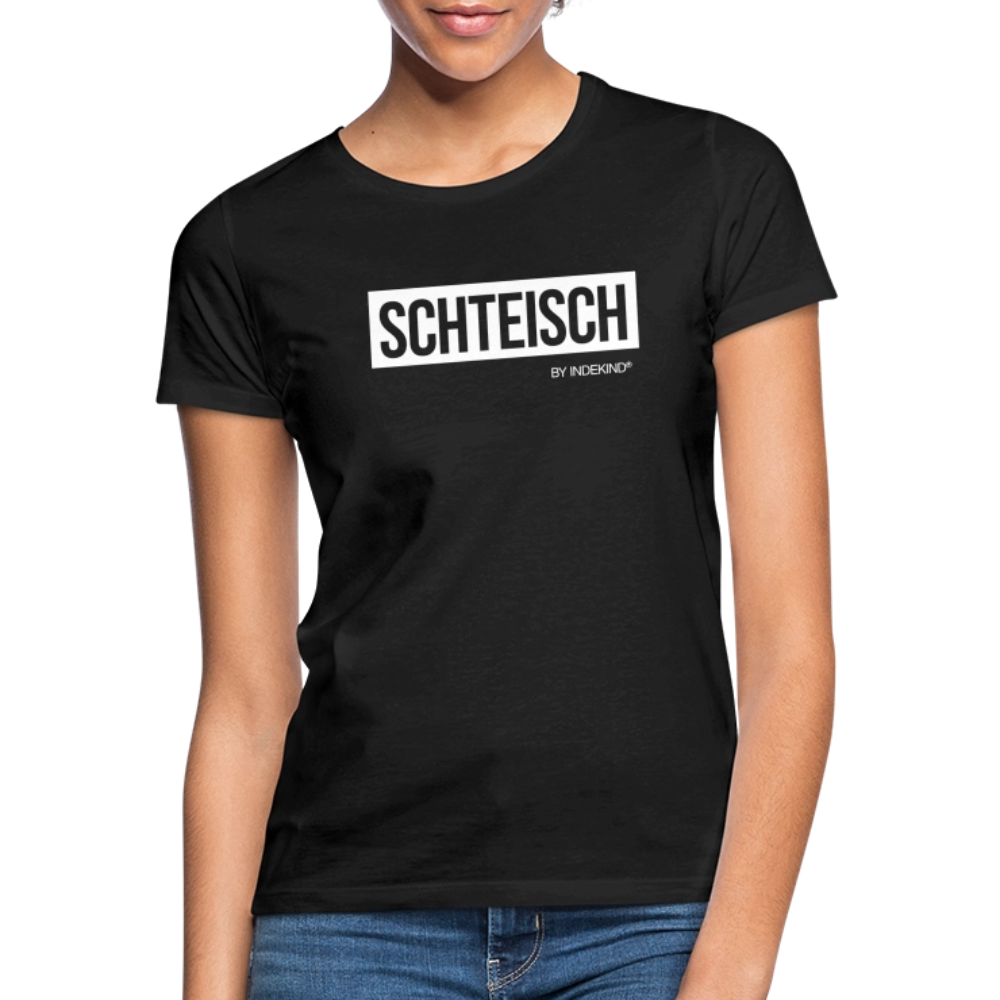 T-Shirt | Schteisch Klassik | Mädsche - Schwarz