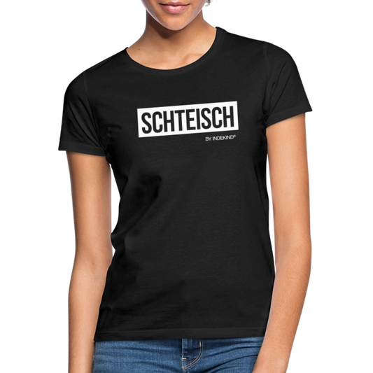 T-Shirt | Schteisch Klassik | Mädsche - Schwarz
