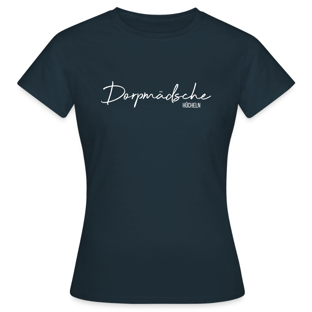 T-Shirt | Dorpmädsche Hücheln Klassik | Mädsche - Navy